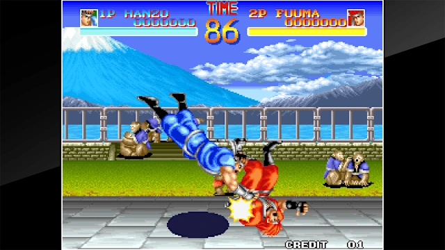 ACA NEOGEO WORLD HEROES screenshot 0