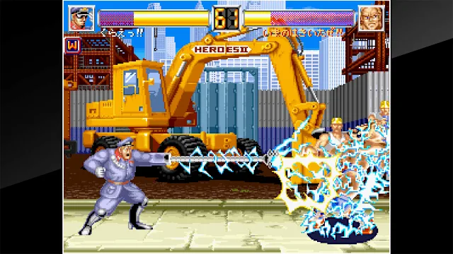 ACA NEOGEO WORLD HEROES 2 JET screenshot 4