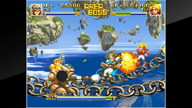 ACA NEOGEO TOP HUNTER RODDY & CATHY screenshot 2