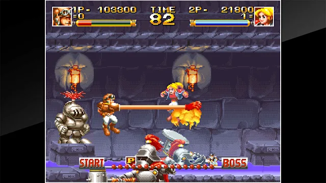 ACA NEOGEO TOP HUNTER RODDY & CATHY screenshot 1