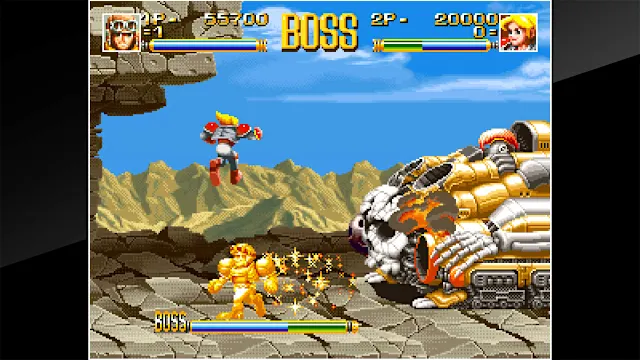 ACA NEOGEO TOP HUNTER RODDY & CATHY screenshot 0