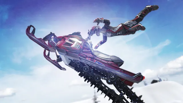 Snow Moto Racing Freedom screenshot 1