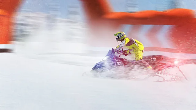 Snow Moto Racing Freedom screenshot 2