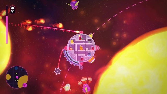 Lovers in a Dangerous Spacetime screenshot 6
