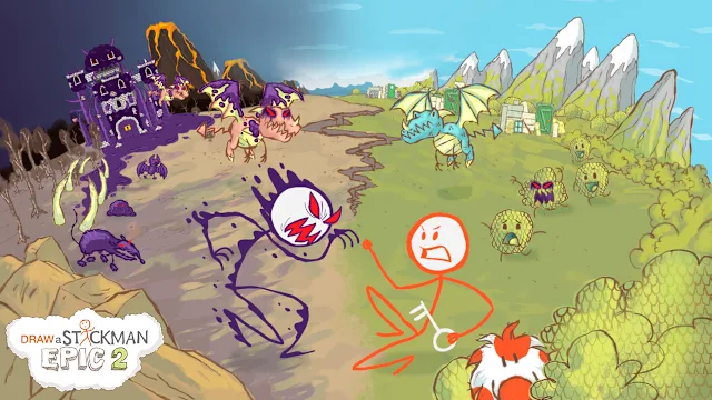 Draw a Stickman: EPIC 2 screenshot 1