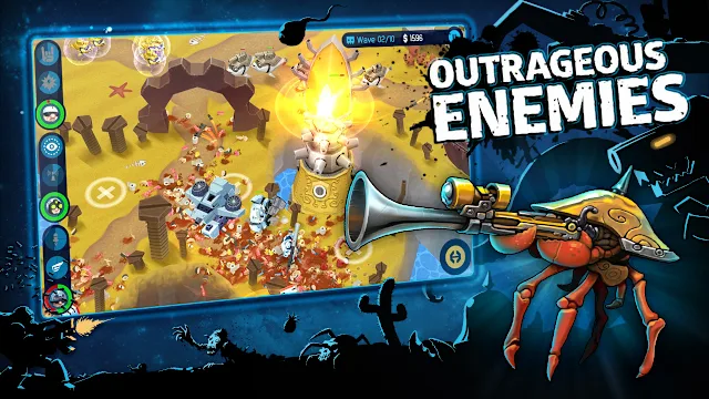 OTTTD: Over The Top Tower Defense screenshot 3