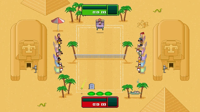 Timber Tennis: Versus screenshot 3