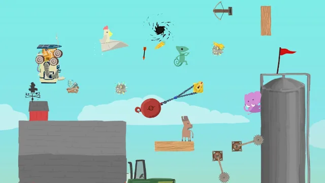Ultimate Chicken Horse screenshot 1
