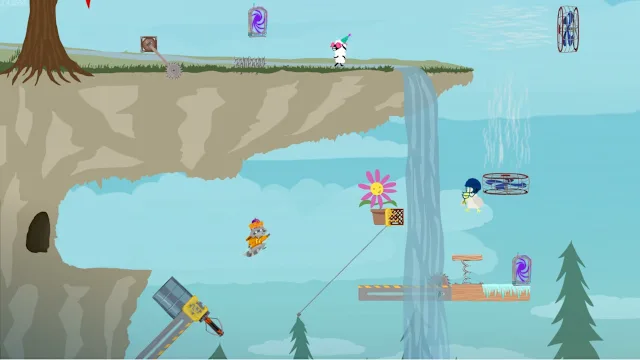 Ultimate Chicken Horse screenshot 2