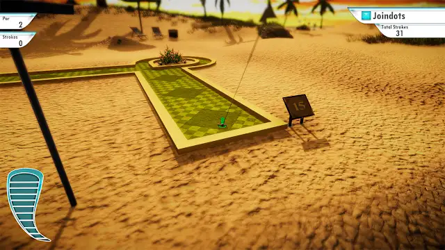 3D MiniGolf screenshot 2