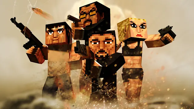 Pixel Action Heroes screenshot 2