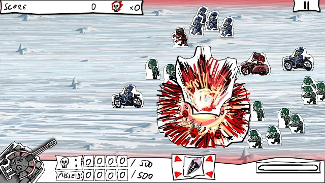 Paper Wars: Cannon Fodder Devastated screenshot 0
