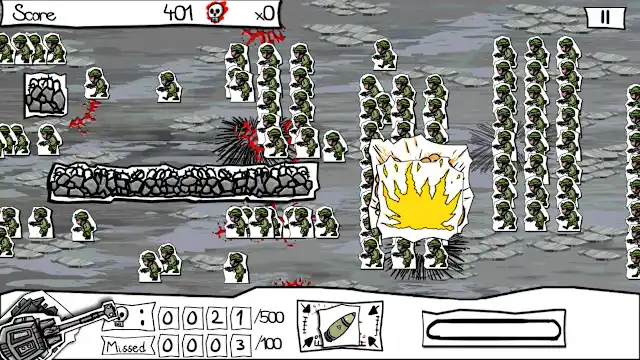 Paper Wars: Cannon Fodder Devastated screenshot 4