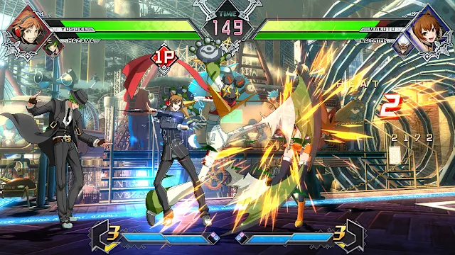 BLAZBLUE CROSS TAG BATTLE screenshot 5