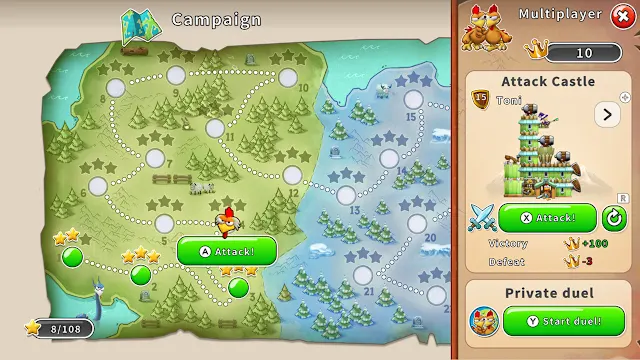 Moorhuhn Knights & Castles screenshot 4