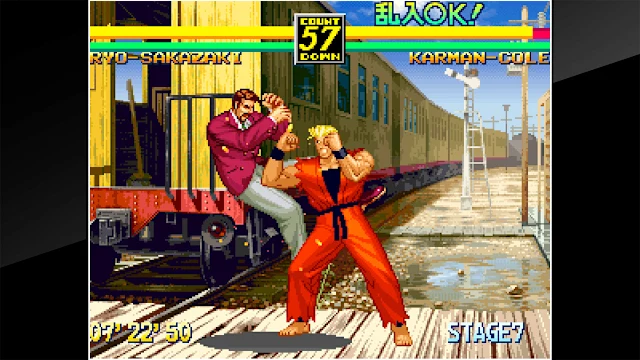 ACA NEOGEO ART OF FIGHTING 3 screenshot 1