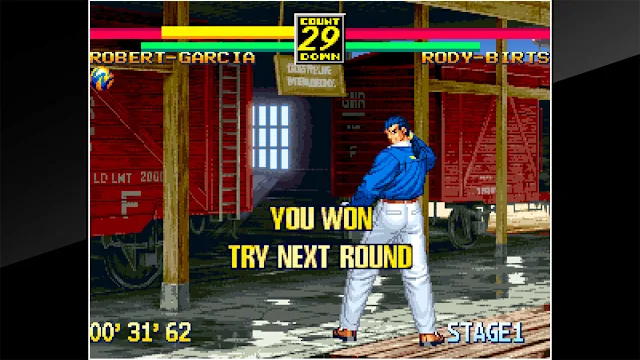 ACA NEOGEO ART OF FIGHTING 3 screenshot 0