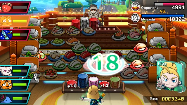 Sushi Striker™: The Way of Sushido screenshot 1