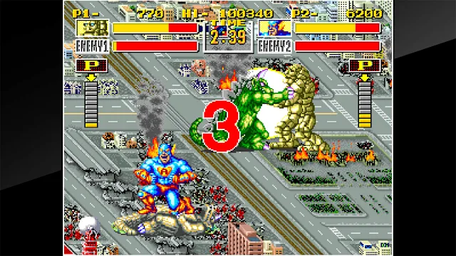 ACA NEOGEO KING OF THE MONSTERS screenshot 2