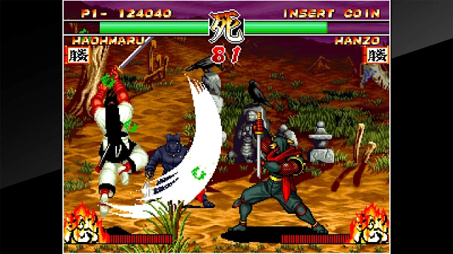 ACA NEOGEO SAMURAI SHODOWN II screenshot 1