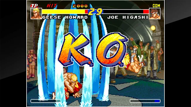 ACA NEOGEO REAL BOUT FATAL FURY screenshot 2