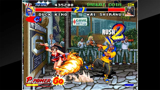ACA NEOGEO REAL BOUT FATAL FURY screenshot 3