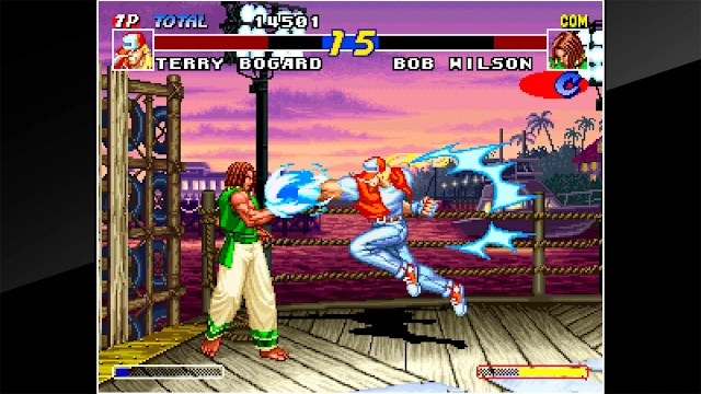 ACA NEOGEO REAL BOUT FATAL FURY screenshot 1