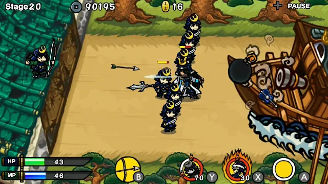 Samurai Defender: Ninja Warfare screenshot 1