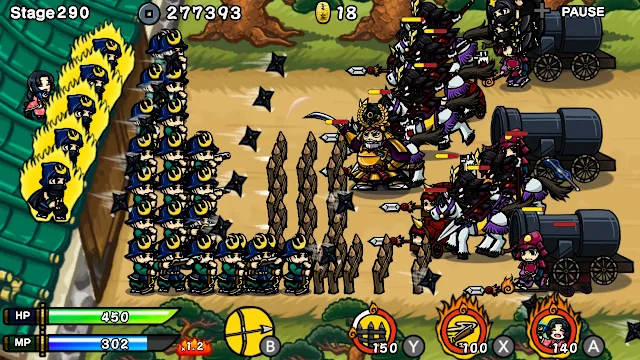 Samurai Defender: Ninja Warfare screenshot 0