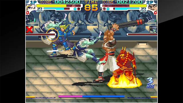 ACA NEOGEO SENGOKU 3 screenshot 1
