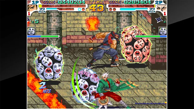 ACA NEOGEO SENGOKU 3 screenshot 2