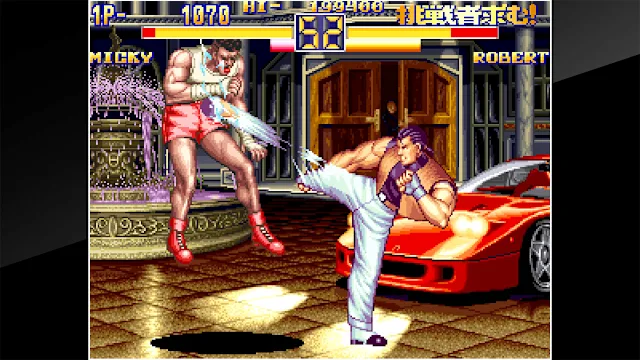 ACA NEOGEO ART OF FIGHTING 2 screenshot 1