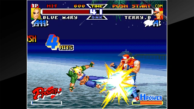 ACA NEOGEO REAL BOUT FATAL FURY SPECIAL screenshot 2