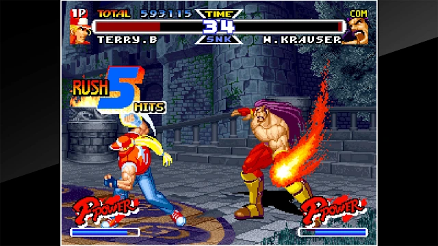 ACA NEOGEO REAL BOUT FATAL FURY SPECIAL screenshot 1