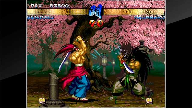 ACA NEOGEO SAMURAI SHODOWN III screenshot 1