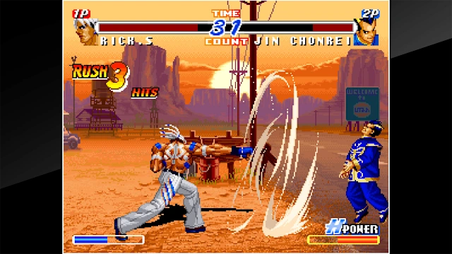 ACA NEOGEO REAL BOUT FATAL FURY 2 screenshot 0