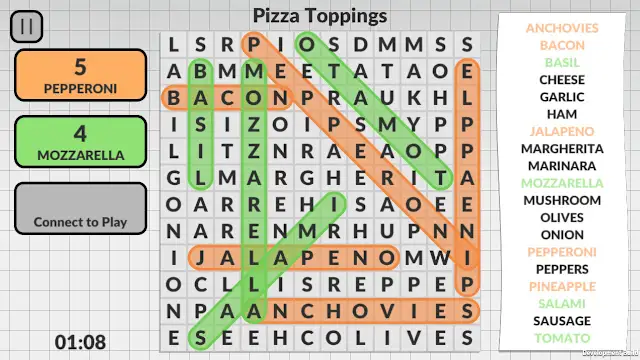 Word Search by POWGI screenshot 1