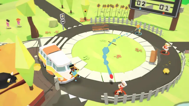 Stikbold! A Dodgeball Adventure DELUXE screenshot 2
