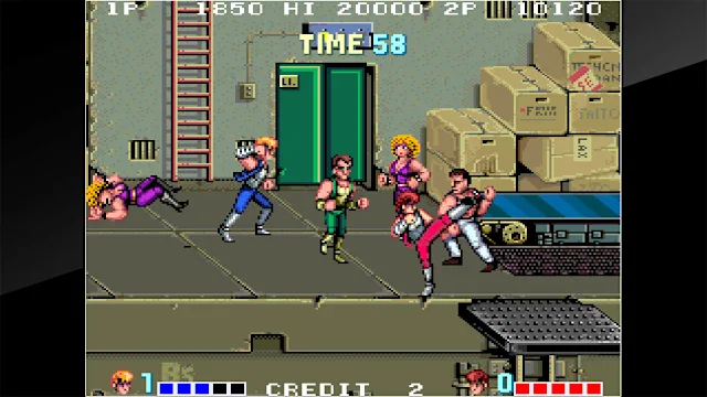 Arcade Archives DOUBLE DRAGON screenshot 2