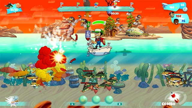 Dynamite Fishing - World Games screenshot 0