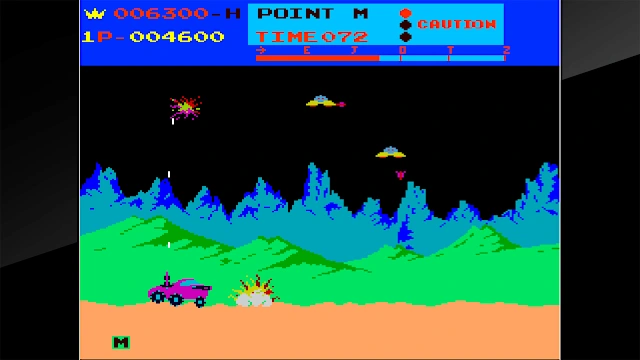 Arcade Archives MOON PATROL screenshot 2