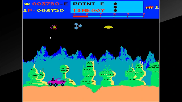 Arcade Archives MOON PATROL screenshot 1