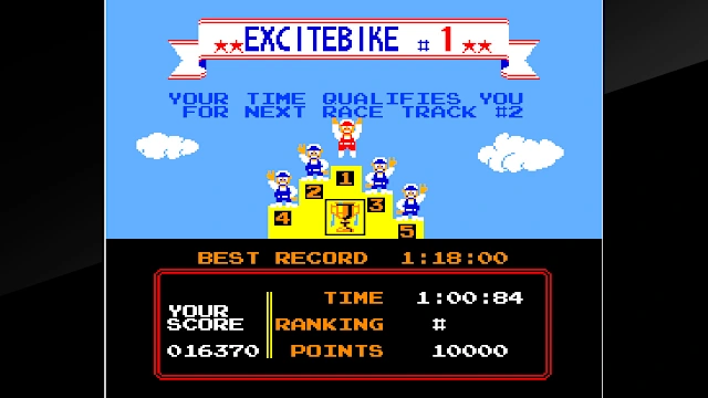 Arcade Archives EXCITEBIKE screenshot 2