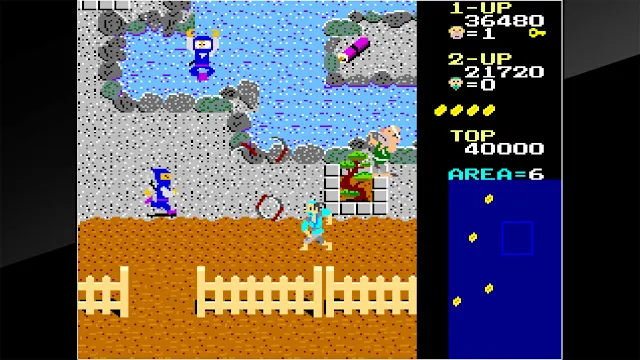 Arcade Archives Ikki screenshot 2