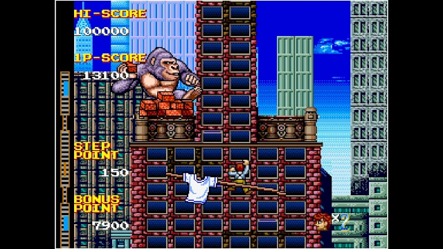 Arcade Archives CRAZY CLIMBER2 screenshot 2