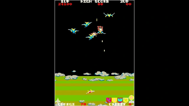Arcade Archives EXERION screenshot 2