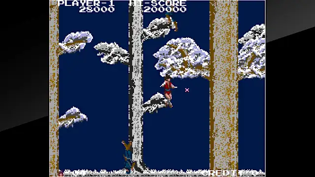 Arcade Archives THE LEGEND OF KAGE screenshot 1