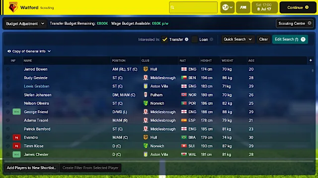 Football Manager Touch 2018 screenshot 2
