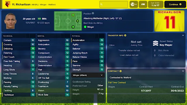 Football Manager Touch 2018 screenshot 1