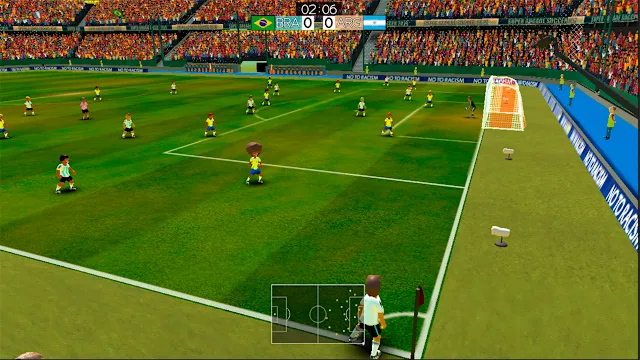 Super Arcade Soccer screenshot 1